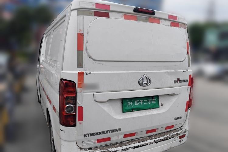 Used CHANGAN KAICHENG Ruixing EM60 2021 Pure Electric Van Transporter 60kW Rear Left 45 Deg