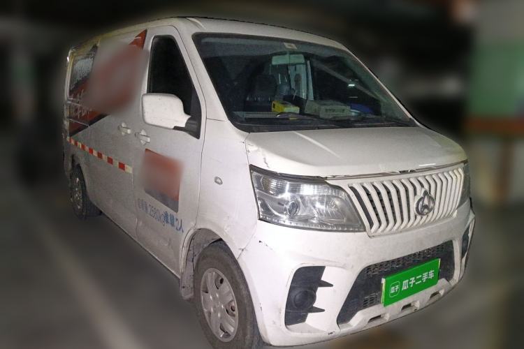 Used CHANGAN KAICHENG Ruixing EM60 2022 Pure Electric Van 4498 mm Long Flat Roof with Rear-Hinged Doors 2 Seats 60 kW 41.86 kWh Front Right 45 Deg