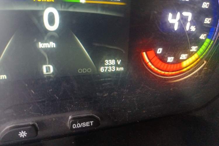 Used CHANGAN KAICHENG Ruixing EM60 2022 Pure Electric Van 4498 mm Long Flat Roof with Rear-Hinged Doors 2 Seats 60 kW 41.86 kWh Odometer Close Up