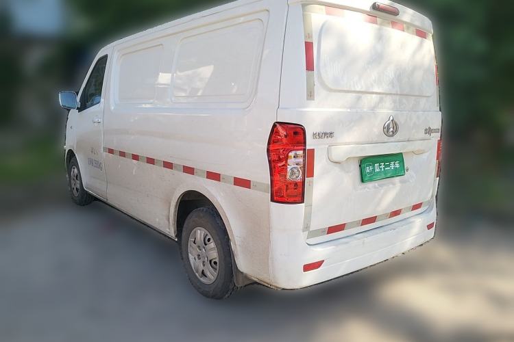 Used CHANGAN KAICHENG Ruixing EM60 2022 Pure Electric Van 4498 mm Long Flat Roof with Rear-Hinged Doors 2 Seats 60 kW 41.86 kWh Rear Left 45 Deg