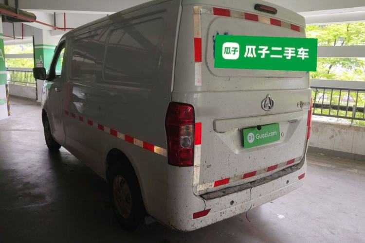 Used CHANGAN KAICHENG Ruixing EM60 2022 Pure Electric Van 4498 mm Long Flat Roof with Rear-Hinged Doors 2 Seats 60 kW 41.86 kWh Rear Left 45 Deg
