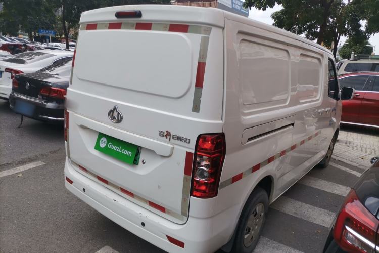 Used CHANGAN KAICHENG Ruixing EM60 2022 All-Electric Van 4498 mm Long Flat Roof with Rear-Hinged Doors 2 Seats 70 kW 41.86 kWh Rear Right 45 Deg
