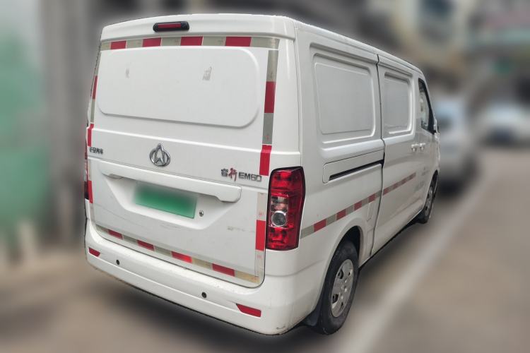 Used CHANGAN KAICHENG Ruixing EM60 2022 Pure Electric Van 4498 mm Long Flat Roof with Rear-Hinged Doors 2 Seats 60 kW 41.86 kWh Rear Right 45 Deg