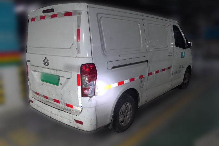 Used CHANGAN KAICHENG Ruixing EM60 2022 All-Electric Passenger Bus 4498 mm Long Flat Roof with Rear-Hinged Doors 7 Seats 60 kW 41.86 kWh Rear Right 45 Deg