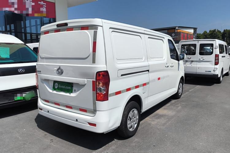 Used CHANGAN KAICHENG Ruixing EM60 2022 Pure Electric Van 4498 mm Long Flat Roof with Rear-Hinged Doors 2 Seats 60 kW 41.86 kWh Rear Right 45 Deg