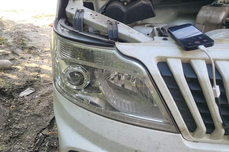 Used CHANGAN KAICHENG Ruixing EM60 2022 Pure Electric Van 4498 mm Long Flat Roof with Rear-Hinged Doors 2 Seats 60 kW 41.86 kWh Right Front Headlight