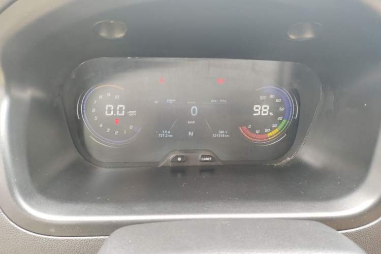Used CHANGAN KAICHENG Ruixing EM60 2023 Pure Electric Bus 4525 mm Long Flat Roof with Rear-Hinged Doors 6 Seats 60 kW 41.86 kWh Instrument Cluster