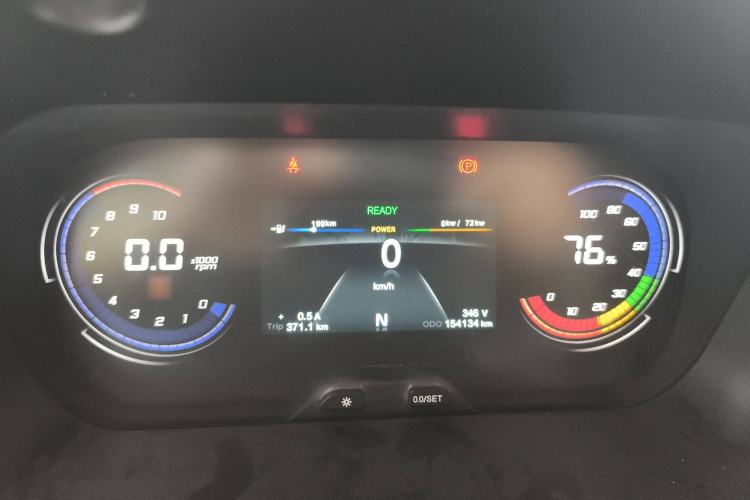 Used CHANGAN KAICHENG Ruixing EM80 2022 Flat Roof with Liftgate 2 Seats 60kW 41.86kWh Instrument Cluster