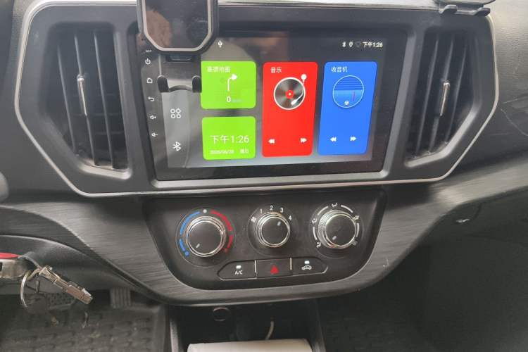 Used CHANGAN KAICHENG Ruixing EM80 2023 EM80 Ⅱ Side-Hinged 6-Seater Comfort Model Audio And AC Panel