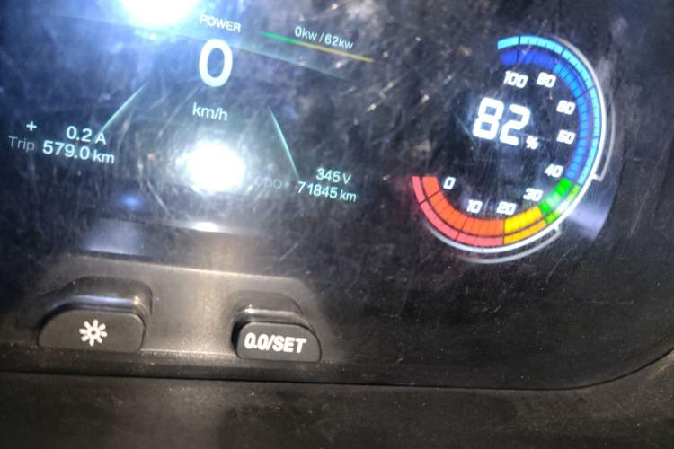 Used CHANGAN KAICHENG Ruixing EM80 2023 EM80 Ⅱ Liftback 6-Seater Comfort Model Odometer Close Up