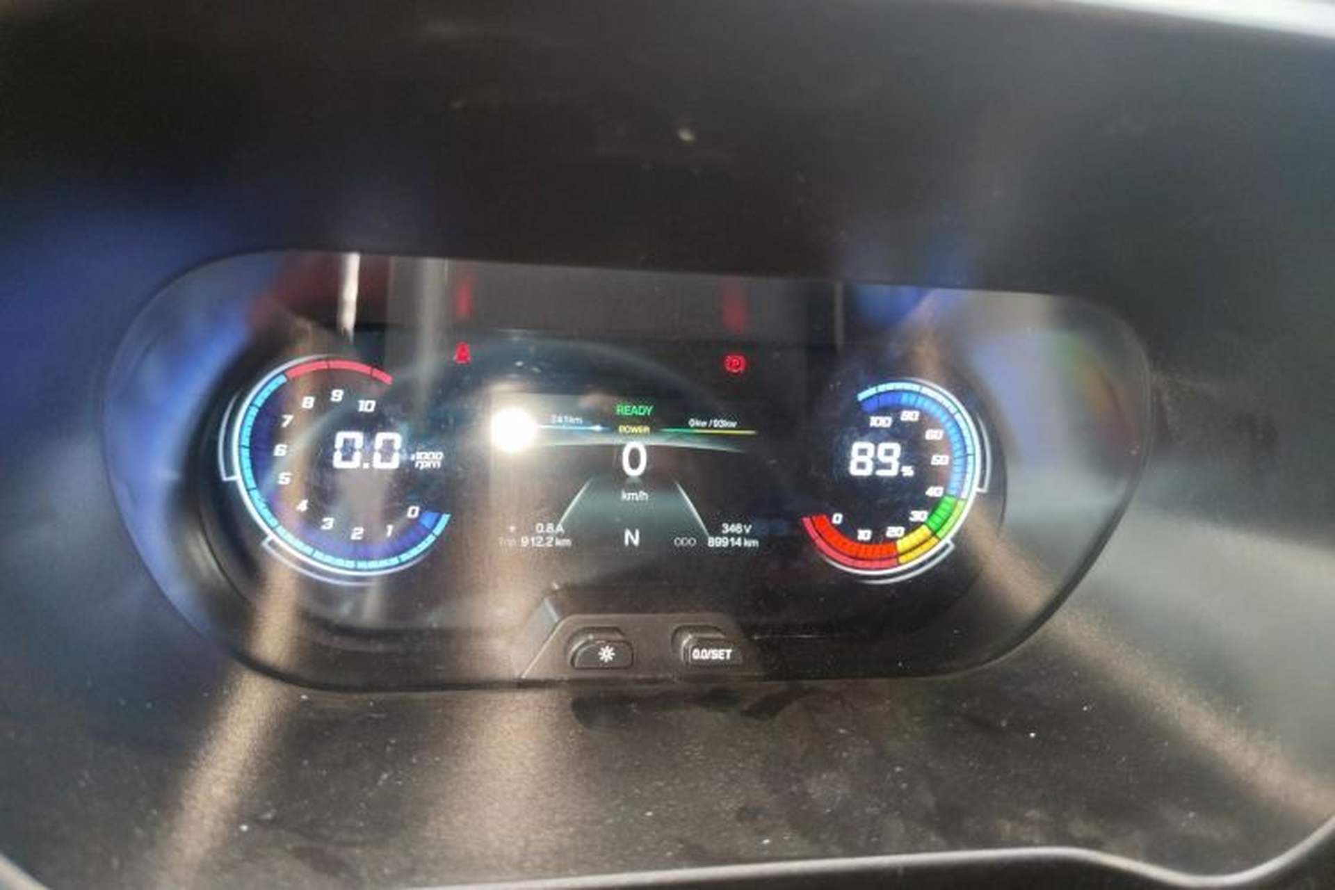 Used CHANGAN KAICHENG Ruixing EM80 2024 Comfort-Style 6-Seater 41.86 kWh Instrument Cluster