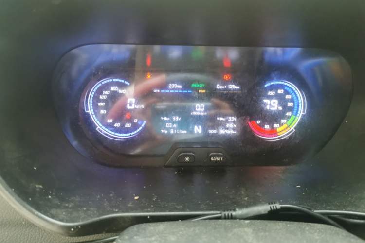 Used CHANGAN KAICHENG Ruixing EM80 2025 Cargo Version Comfort Type 2 Seats 300 km Side-Hinged Doors Instrument Cluster