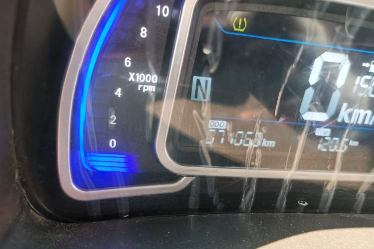 Used CHANGAN KAICHENG Ruixing ES30 2019 Fun Version Odometer Close Up