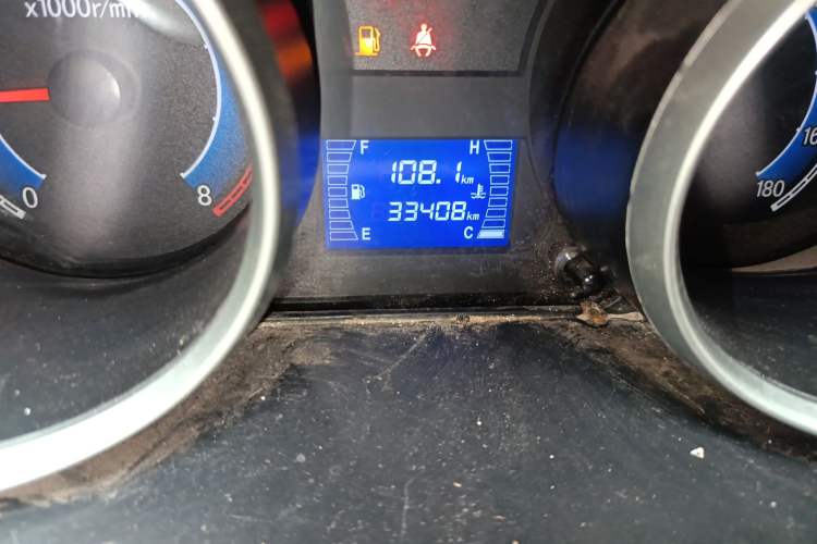 Used CHANGAN KAICHENG Ruixing M60 2020 1.5L Standard Version China VI 6-Seater DAM15KR Odometer Close Up