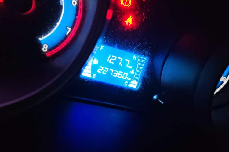 Used CHANGAN KAICHENG Ruixing M60 2019 1.5L Base Version China VI Standard 2-Seater Van with DAM15KR Engine Odometer Close Up
