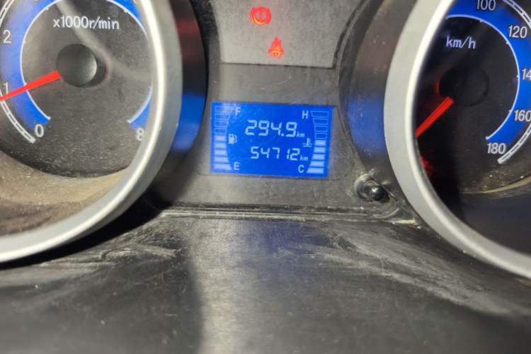 Used CHANGAN KAICHENG Ruixing M60 2019 1.5L Standard Model China V Emission Standards 5/6 Seats 4G15S Odometer Close Up
