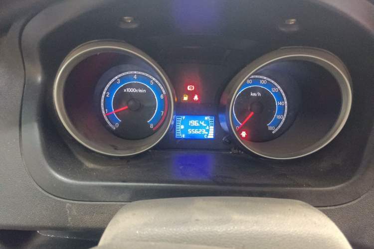 Used CHANGAN KAICHENG Ruixing M60 2019 1.5L Business Version China VI 6-Seater DAM15KR Odometer Close Up