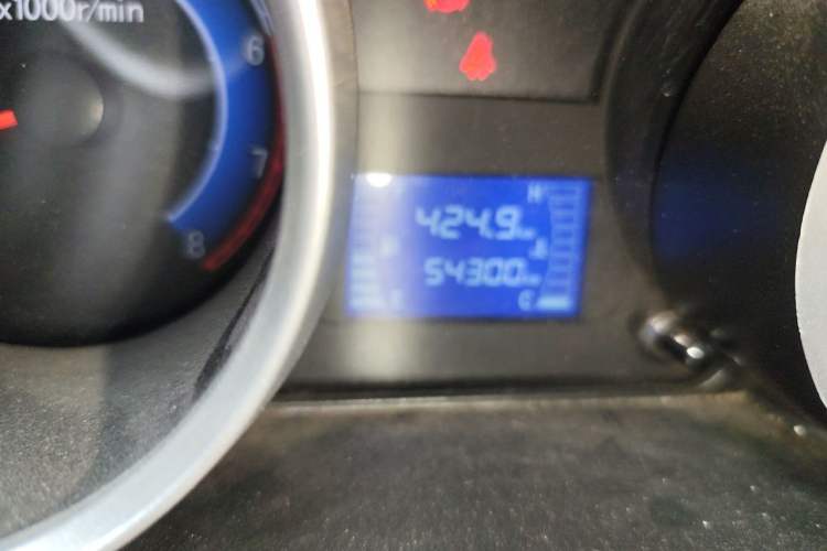 Used CHANGAN KAICHENG Ruixing M60 2019 1.5L Base Version China VI Standard 7-Seater DAM15KR Odometer Close Up
