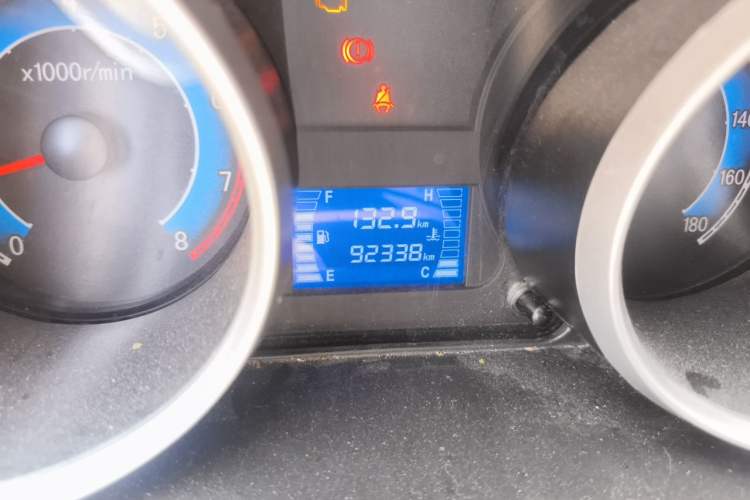 Used CHANGAN KAICHENG Ruixing M60 2019 1.5L Standard Version China VI Emission Standard 5/6 Seats DAM15KR Odometer Close Up
