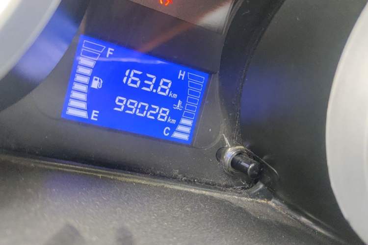 Used CHANGAN KAICHENG Ruixing M60 2019 1.5L Standard Version China VI Emission Standard 5/6 Seats DAM15KR Odometer Close Up
