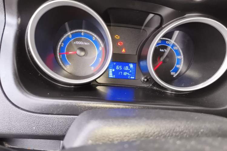 Used CHANGAN KAICHENG Ruixing M60 2019 1.5L Standard Version China VI Emission Standard 5/6 Seats DAM15KR Odometer Close Up