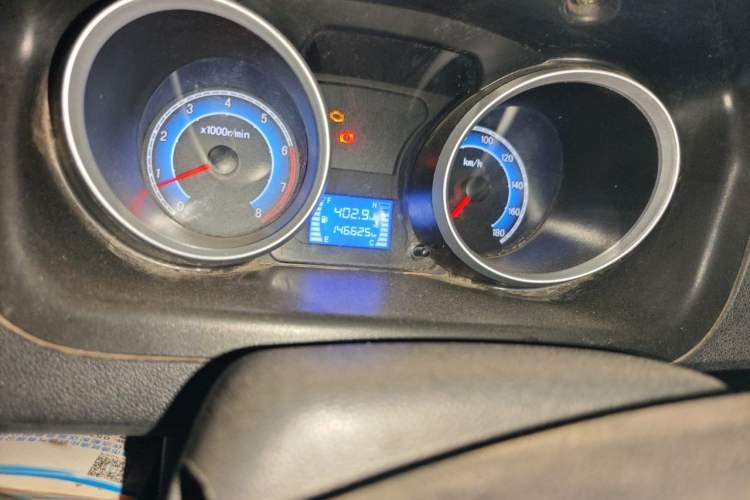 Used CHANGAN KAICHENG Ruixing M60 2019 1.5L Standard Version China VI Emission Standard 5/6 Seats DAM15KR Odometer Close Up