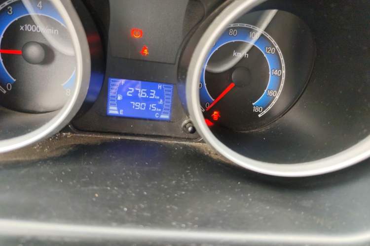 Used CHANGAN KAICHENG Ruixing M60 2019 1.5L Standard Version China VI Van with 5 Seats DAM15KR Odometer Close Up