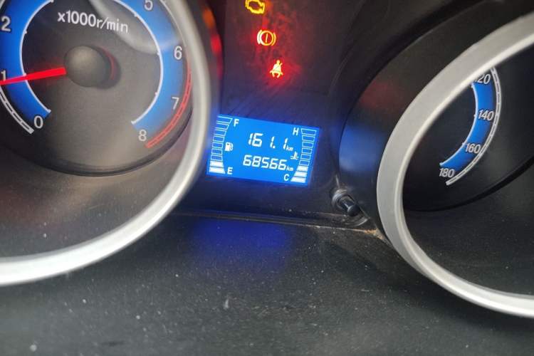 Used CHANGAN KAICHENG Ruixing M60 2019 1.5L Business Version China VI 6-Seater DAM15KR Odometer Close Up