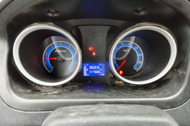 Used CHANGAN KAICHENG Ruixing M60 2019 1.5L Business Version China VI 6-Seater DAM15KR Odometer Close Up