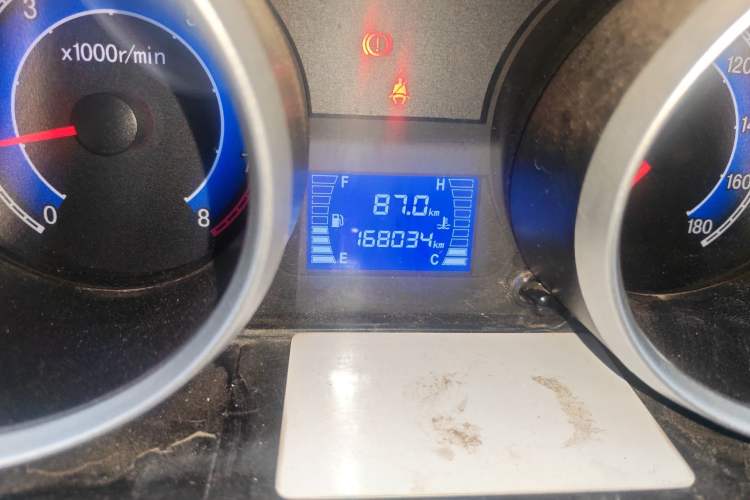 Used CHANGAN KAICHENG Ruixing M60 2019 1.5L Standard Version China VI Emission Standard 5/6 Seats DAM15KR Odometer Close Up