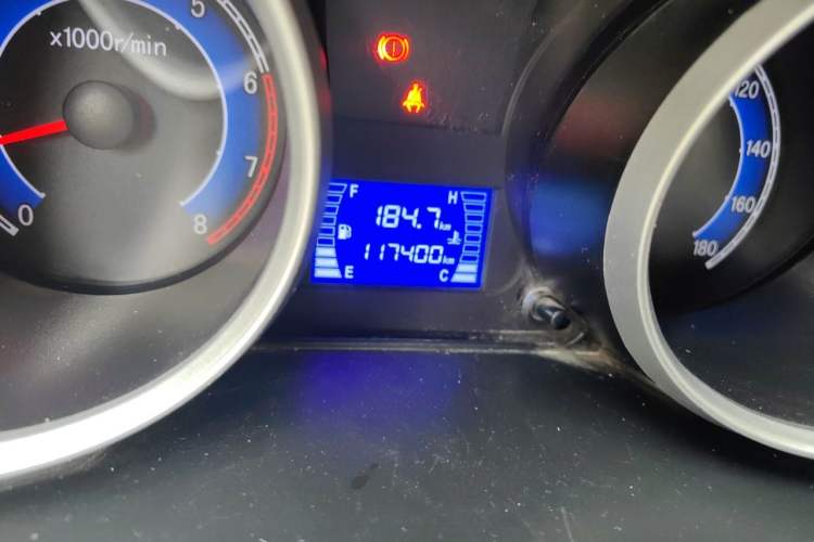 Used CHANGAN KAICHENG Ruixing M60 2019 1.5L Standard Model China V Emission Standards 5/6 Seats 4G15S Odometer Close Up
