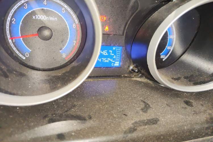 Used CHANGAN KAICHENG Ruixing M60 2019 1.5L Standard Version China VI Emission Standard 5/6 Seats DAM15KR Odometer Close Up