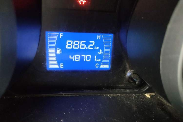Used CHANGAN KAICHENG Ruixing M60 2019 1.5L Standard Model China V Emission Standards 5/6 Seats 4G15S Odometer Close Up