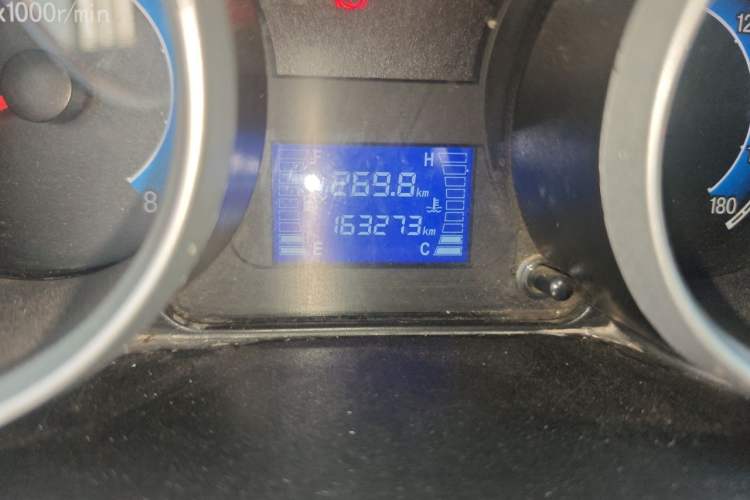 Used CHANGAN KAICHENG Ruixing M60 2019 1.5L Base Version China VI Standard 2-Seater Van with DAM15KR Engine Odometer Close Up