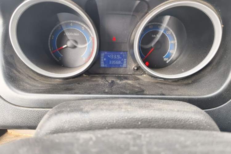 Used CHANGAN KAICHENG Ruixing M60 2019 1.5L Base Model China V Emission Standard 2-Seat Cargo Van with 4G15S Engine Odometer Close Up