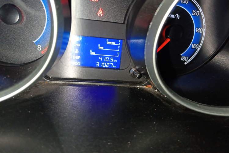Used CHANGAN KAICHENG Ruixing M60 2020 1.6L Standard Version China VI 6-Seater CNG DAM16KRC Odometer Close Up