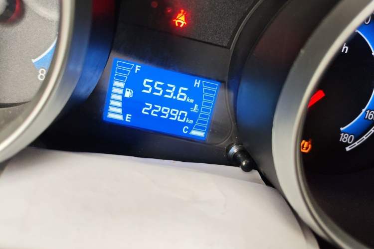 Used CHANGAN KAICHENG Ruixing M60 2020 1.5L Standard Version China VI 6-Seater DAM15KR Odometer Close Up