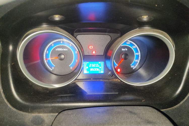 Used CHANGAN KAICHENG Ruixing M60 2020 1.5L Standard Version China VI 6-Seater DAM15KR Odometer Close Up