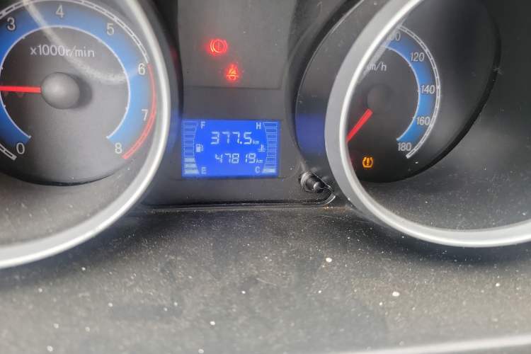 Used CHANGAN KAICHENG Ruixing M60 2020 1.5L Standard Version China VI 6-Seater DAM15KR Odometer Close Up