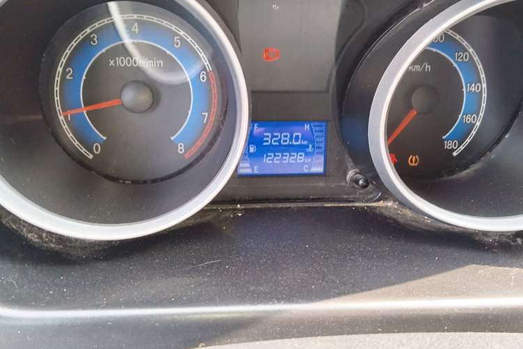 Used CHANGAN KAICHENG Ruixing M60 2020 1.5L Standard Version China VI 6-Seater DAM15KR Odometer Close Up