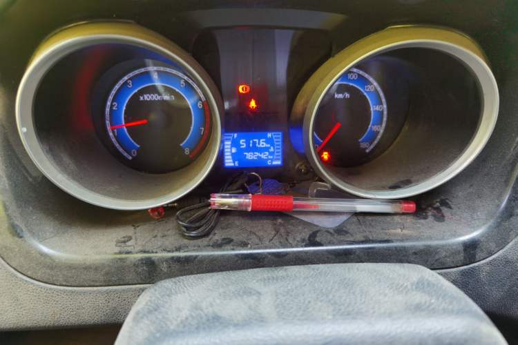 Used CHANGAN KAICHENG Ruixing M60 2020 1.5L Standard Version China VI 6-Seater DAM15KR Odometer Close Up