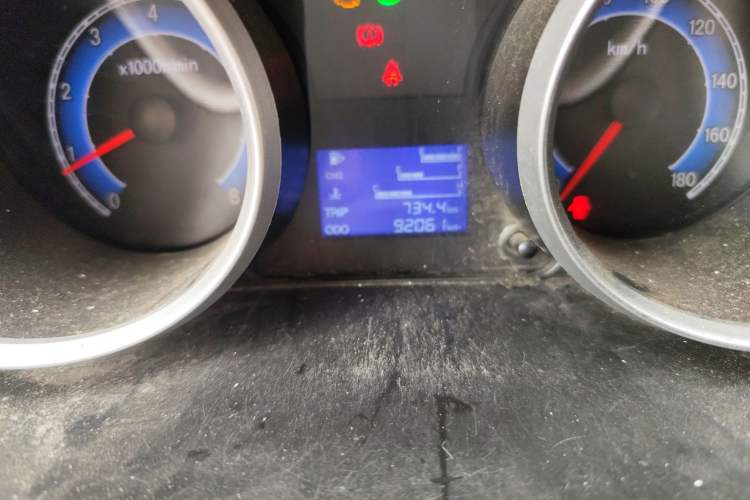 Used CHANGAN KAICHENG Ruixing M60 2020 1.6L Standard Version China VI 6-Seater CNG DAM16KRC Odometer Close Up