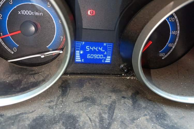 Used CHANGAN KAICHENG Ruixing M60 2020 1.5L Standard Version China VI 6-Seater DAM15KR Odometer Close Up