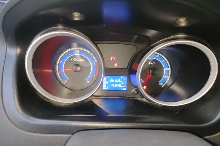 Used CHANGAN KAICHENG Ruixing M60 2020 1.5L Standard Version China VI 6-Seater DAM15KR Odometer Close Up