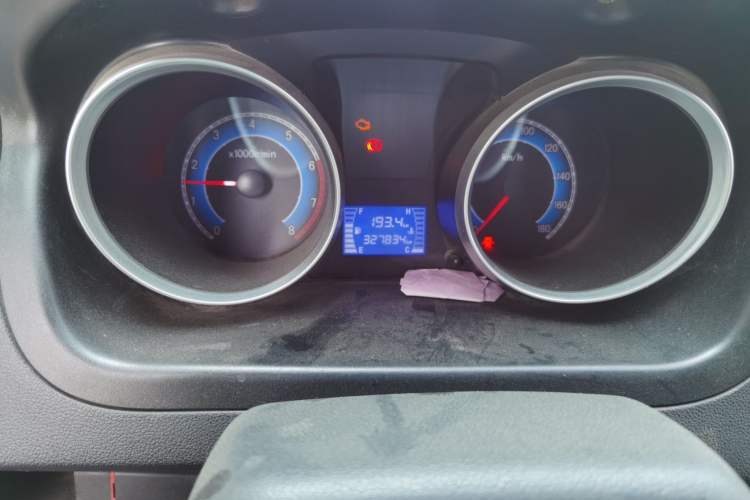 Used CHANGAN KAICHENG Ruixing M60 2020 1.5L Base Version China VI Standard 2-Seater Van with DAM15KR Engine Odometer Close Up