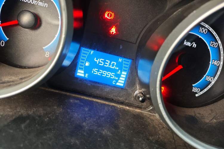 Used CHANGAN KAICHENG Ruixing M60 2020 1.5L Standard Version China VI 6-Seater DAM15KR Odometer Close Up