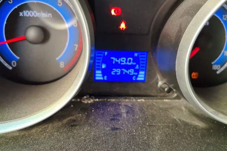 Used CHANGAN KAICHENG Ruixing M60 2020 1.5L Standard Version China VI 6-Seater DAM15KR Odometer Close Up