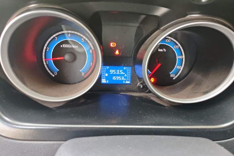Used CHANGAN KAICHENG Ruixing M60 2020 1.5L Standard Version China VI 6-Seater DAM15KR Odometer Close Up