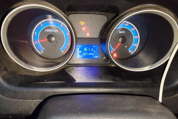 Used CHANGAN KAICHENG Ruixing M60 2020 1.5L Standard Version China VI 6-Seater DAM15KR Odometer Close Up