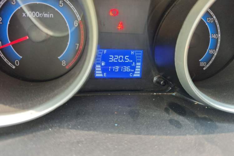 Used CHANGAN KAICHENG Ruixing M60 2020 1.5L Standard Version China VI 6-Seater DAM15KR Odometer Close Up